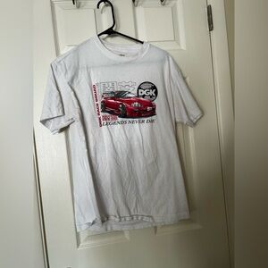 DGK White 'Legends Never Die' Graphic Tee